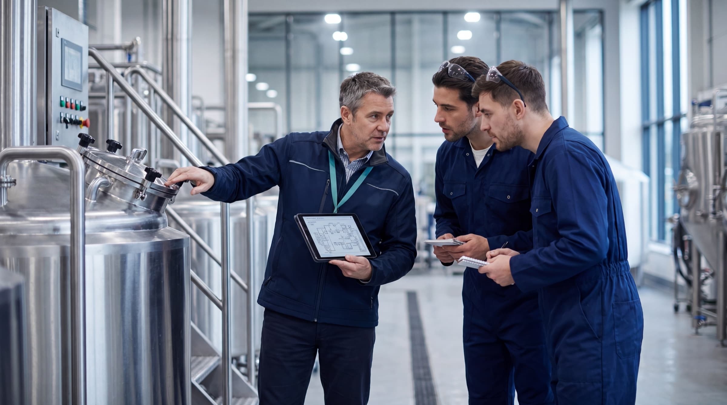 Operational excellence — manufacturing site review